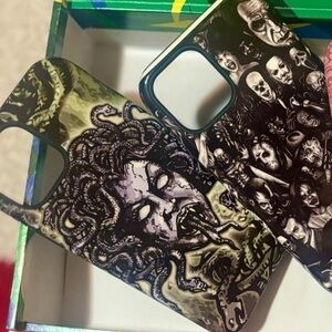 iPhone 12 TOUGH Cases - Unique Graphic Art - Medusa + Horror Phone Cases